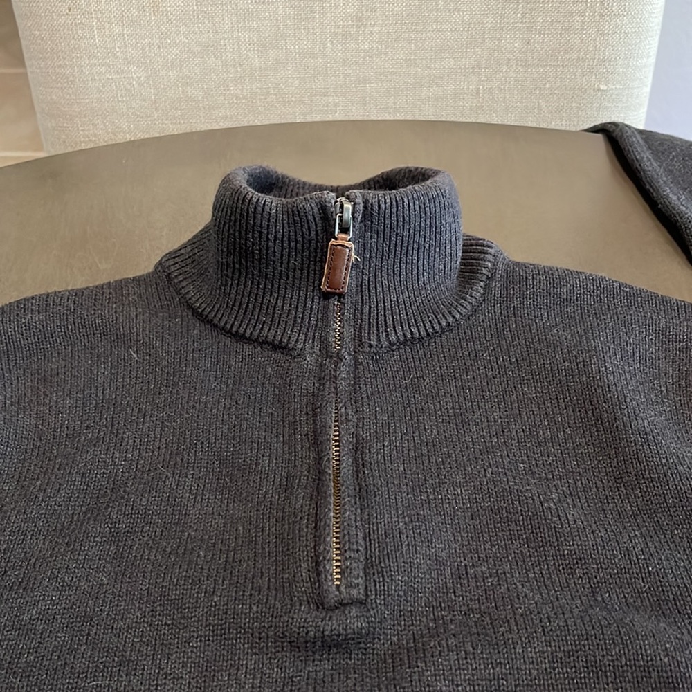 J Crew Quarter Zip Sweater